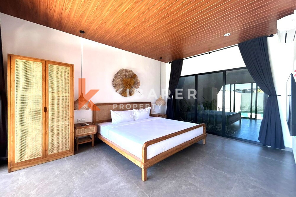 Modern Two-Bedroom Concrete Industrial Style Villa in Pererenan — image 11