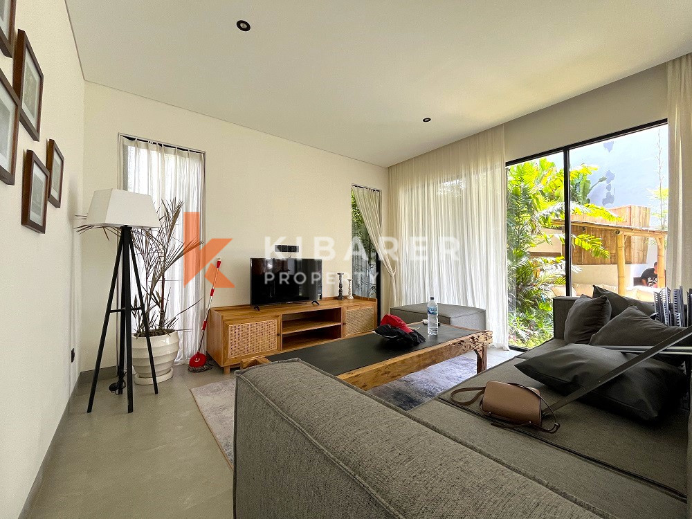 Elegant Two-Bedroom Enclosed Villa in Trendy Pererenan Area — image 15