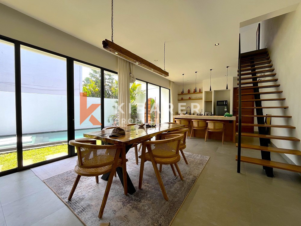 Elegant Two-Bedroom Enclosed Villa in Trendy Pererenan Area — image 9
