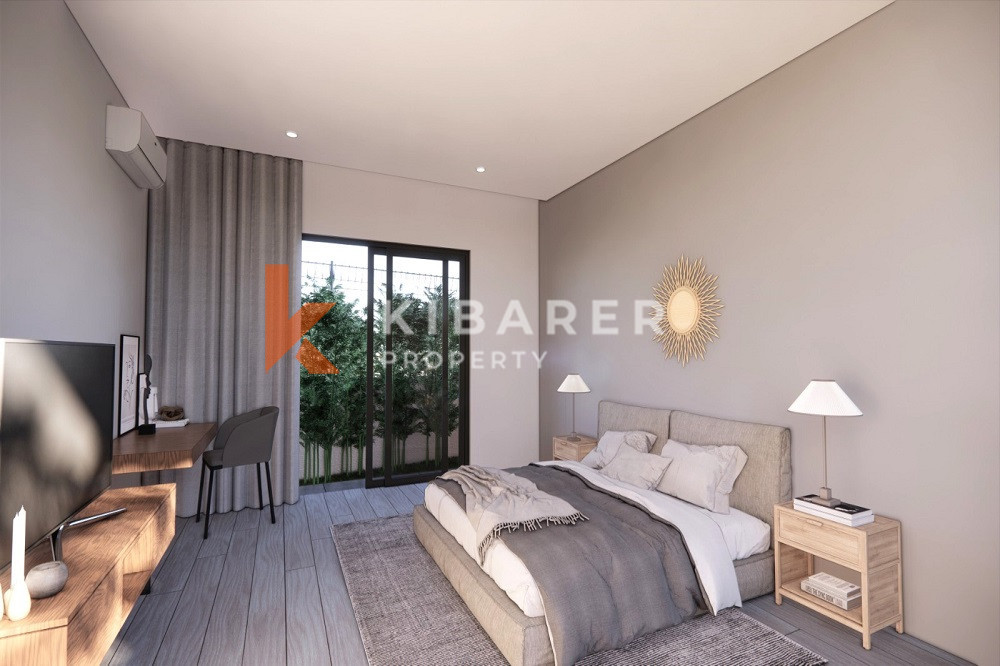 Offplan Modern Style New One-Bedroom Open Livingroom Villa in Munggu Area — image 5