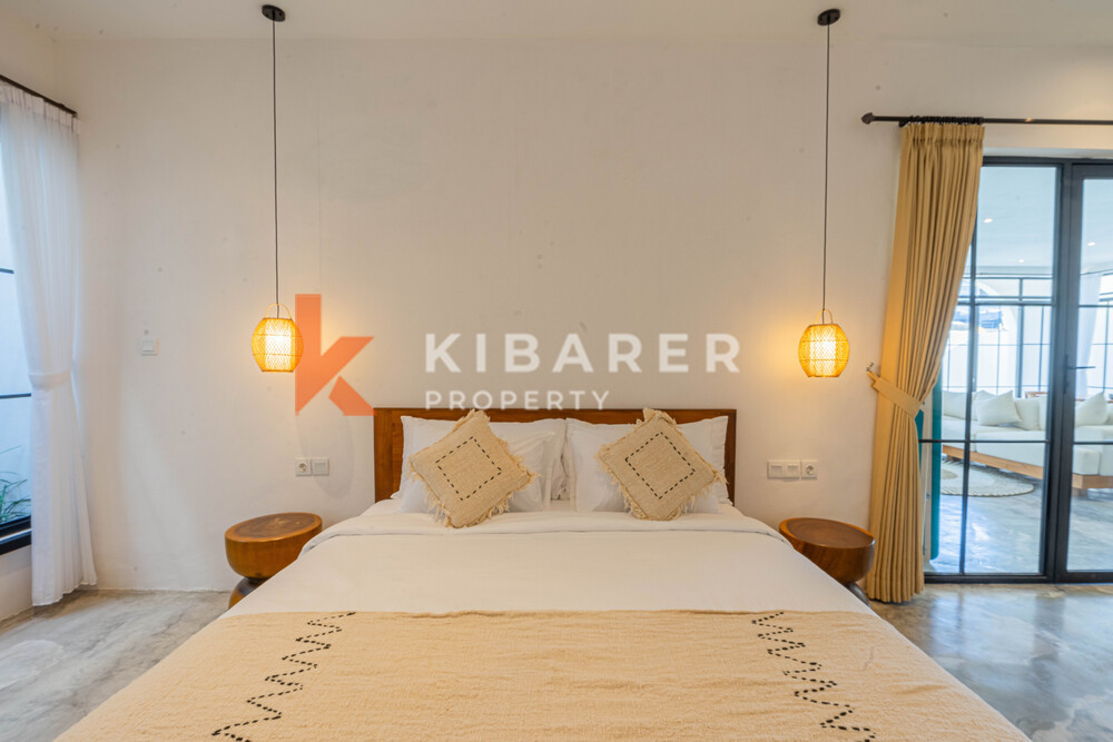 Captivating Three Bedroom Enclosed Living Tropical Villa in Canggu — image 12