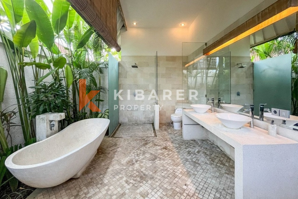 Three-Bedroom Closed Living Room Villa for Relaxation Located in Kerobokan Area — image 11