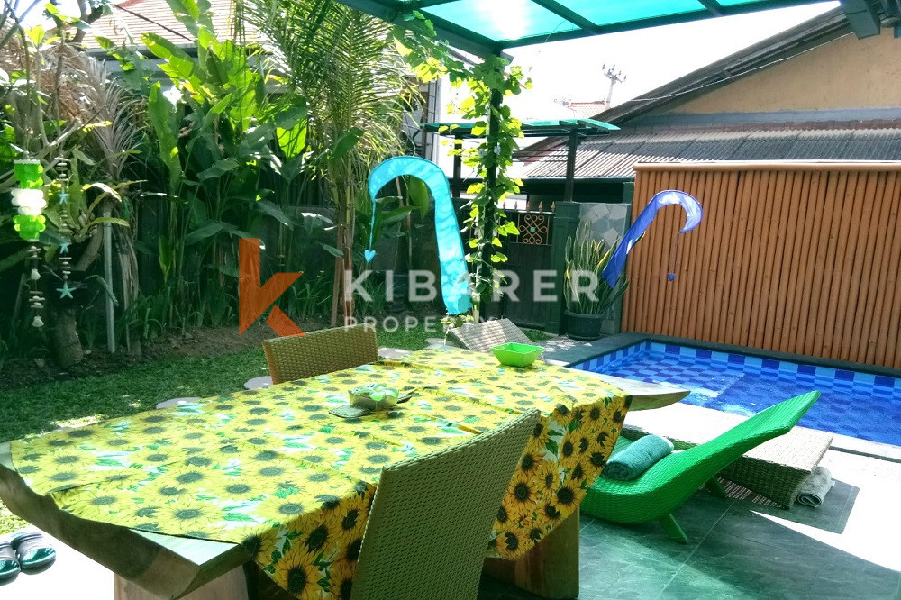 Homey Unfurnished Two-Bedroom Enclosed Living Villa in the Edge of Canggu