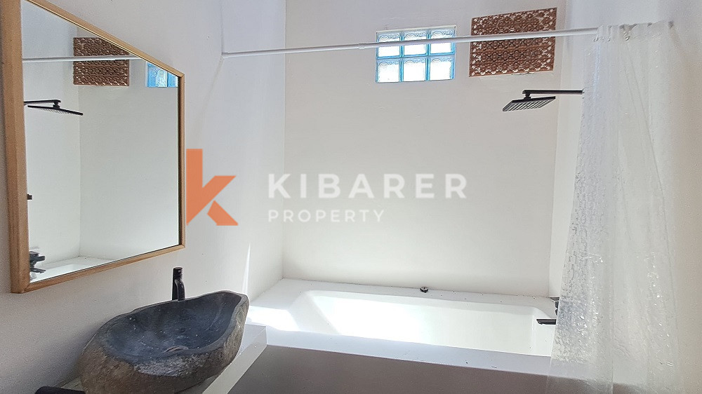 Spacious Fully Furnished Three Bedroom Villa with Open Living Room Located in the Edge of Canggu — image 14