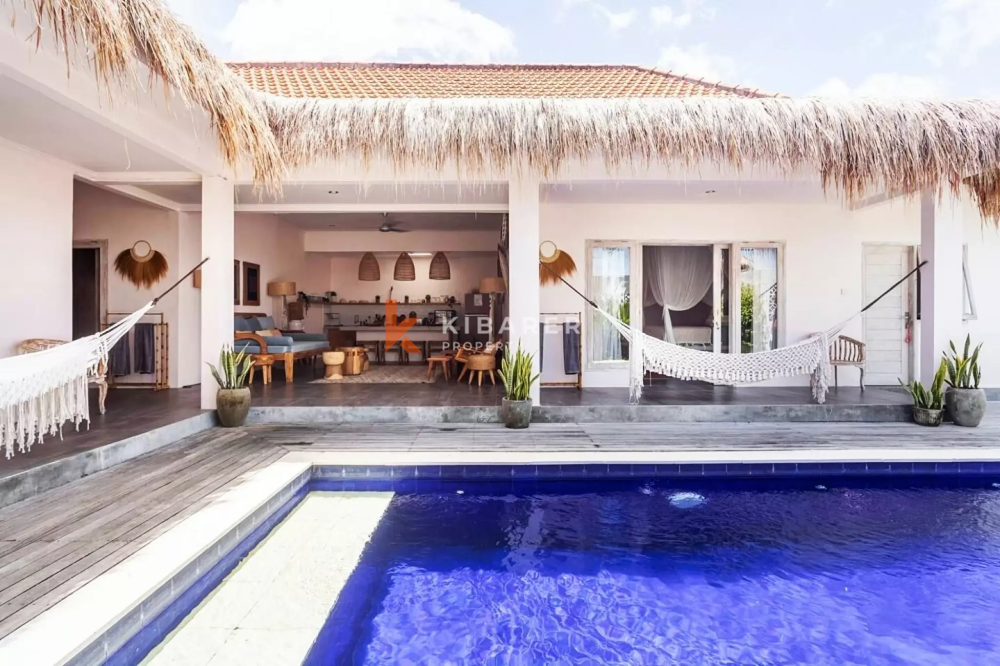 Simply Three-Bedrooms Open Living Villa in Pererenan Area