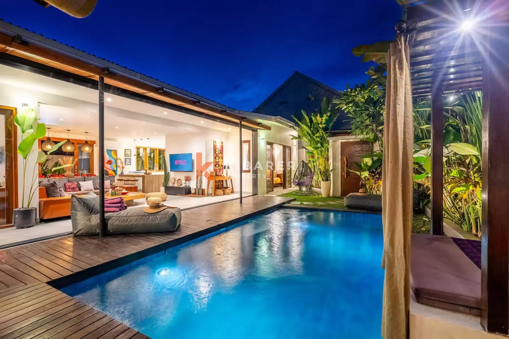 Designed as a Three-Bedroom Tropical Enclosed Villa in Kerobokan — image 2