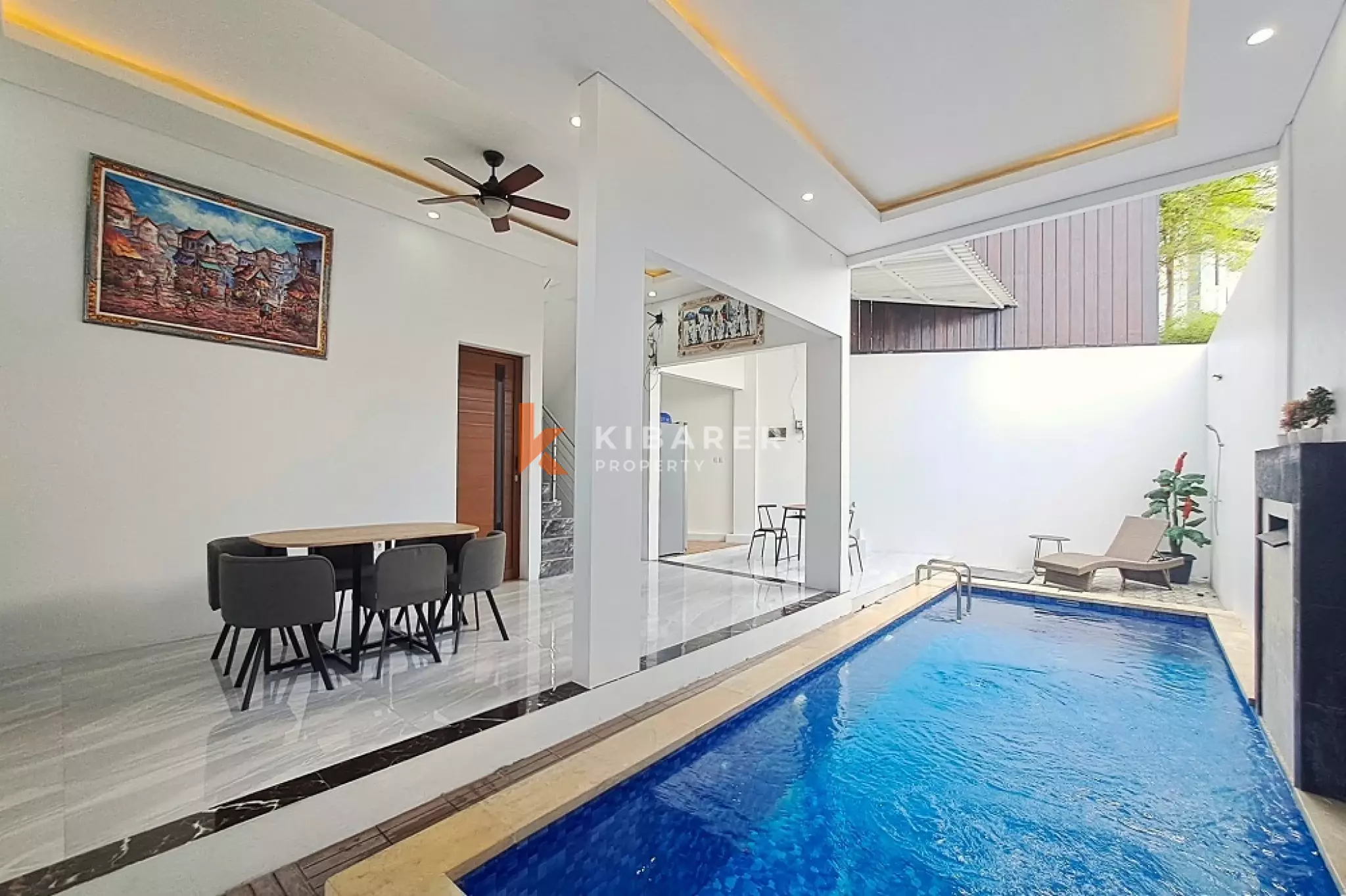 Charming Two-Storey Fully Furnished Three-Bedrooms Villa in Pererenan Area — image 1