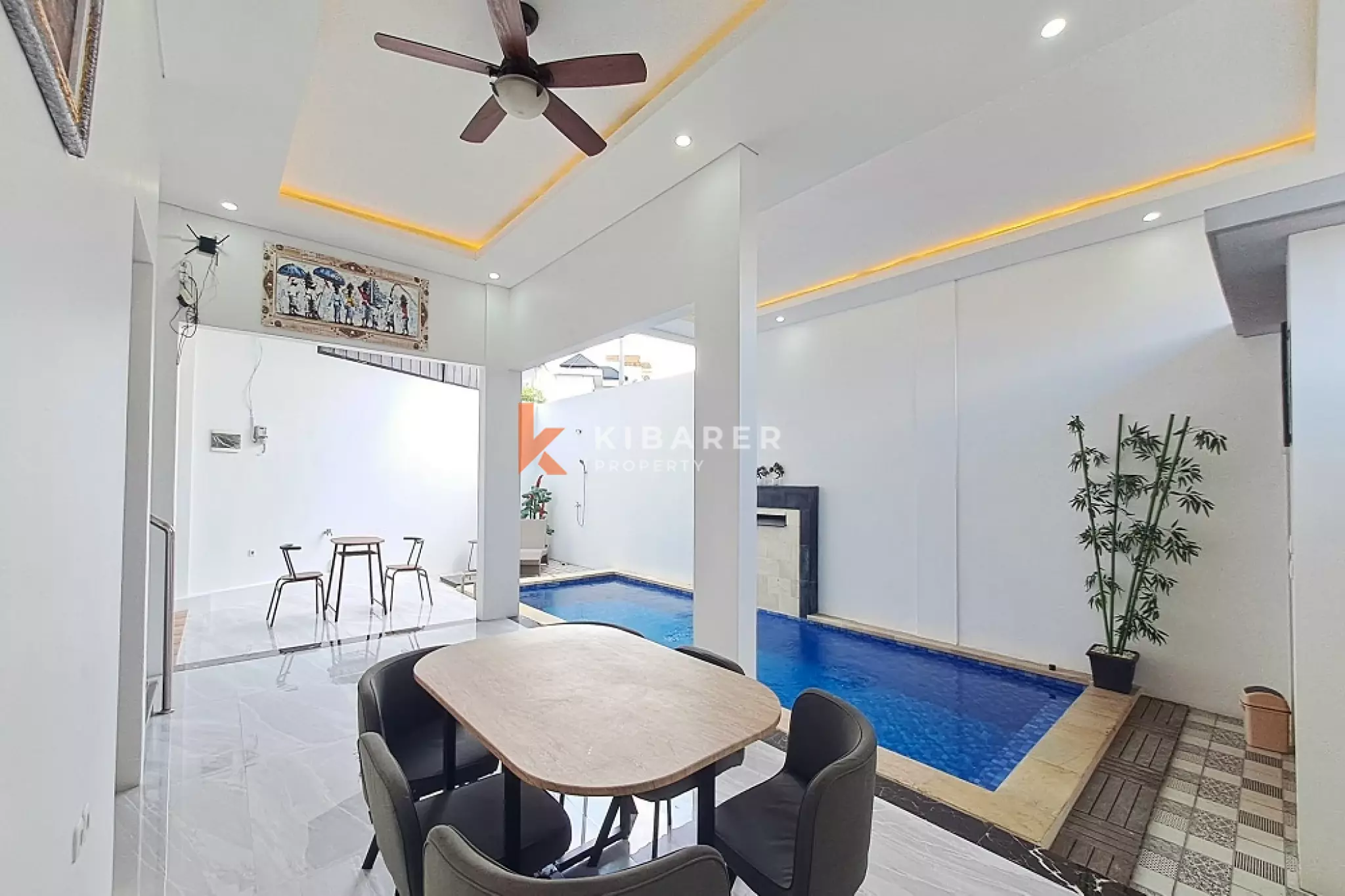 Charming Two-Storey Fully Furnished Three-Bedrooms Villa in Pererenan Area — image 3