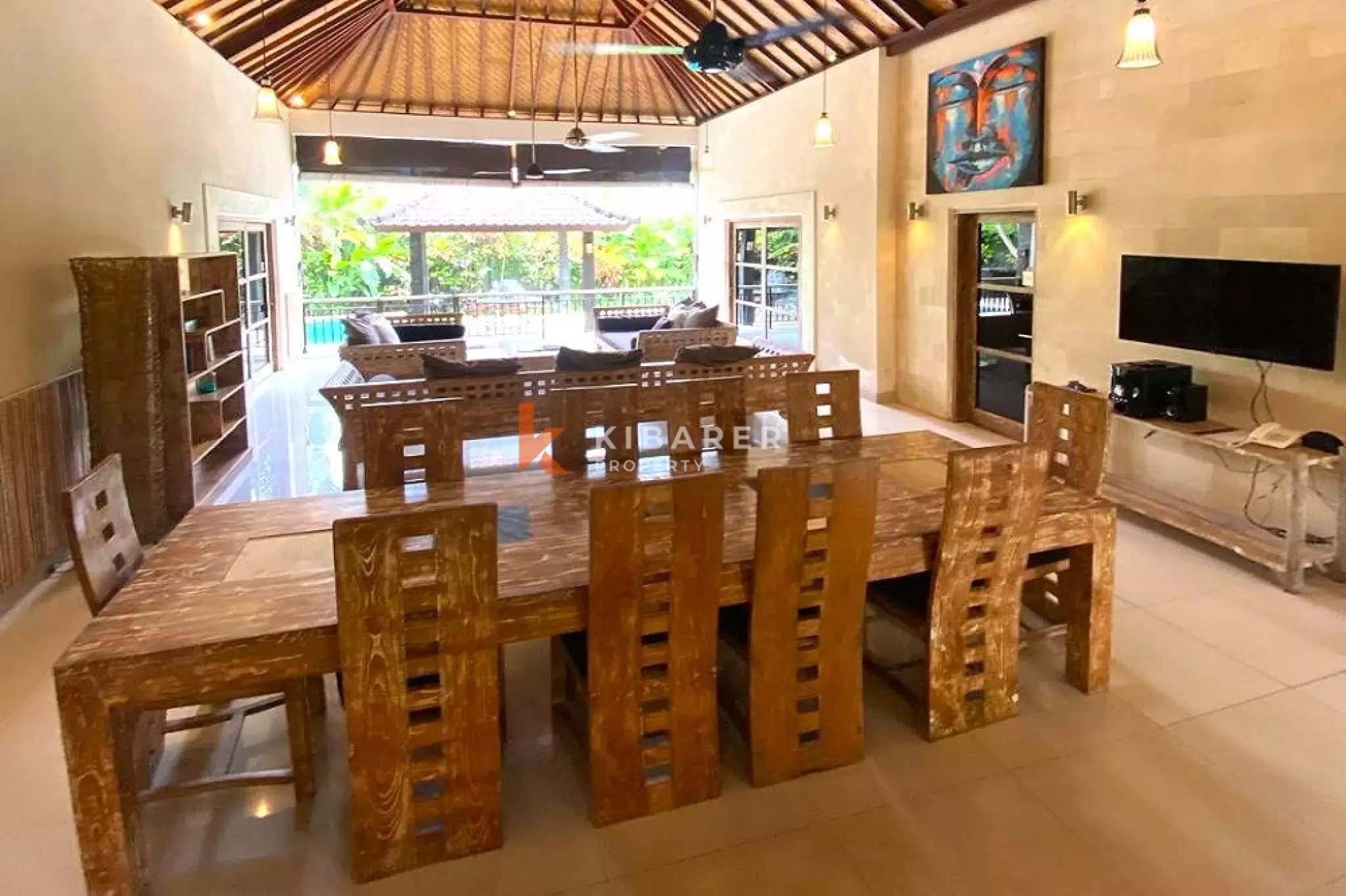 Corner Tropical Serenity Five-Bedrooms Villa in Kerobokan Area — image 5