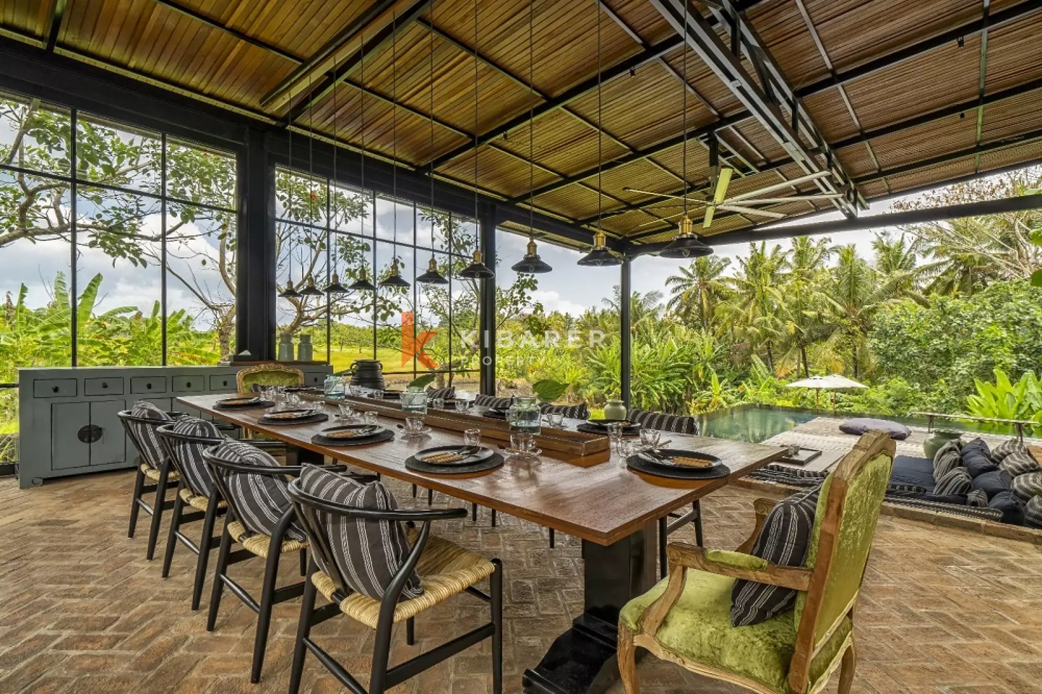 Open Four-Bedroom Villa with Rice Field Views in Tabanan — image 6