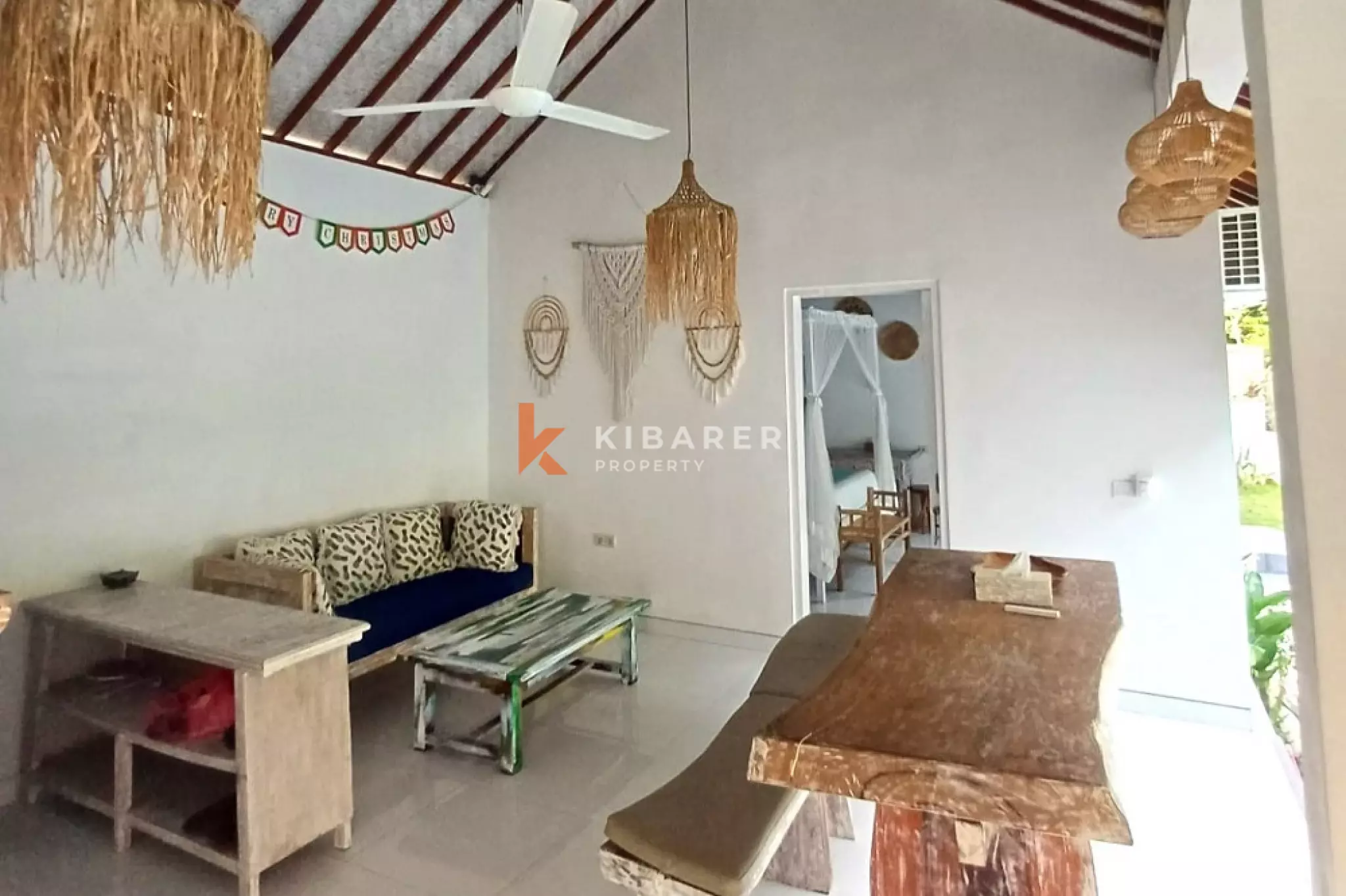 Three-Bedroom House with River View and Open Living Space in Canggu — image 4