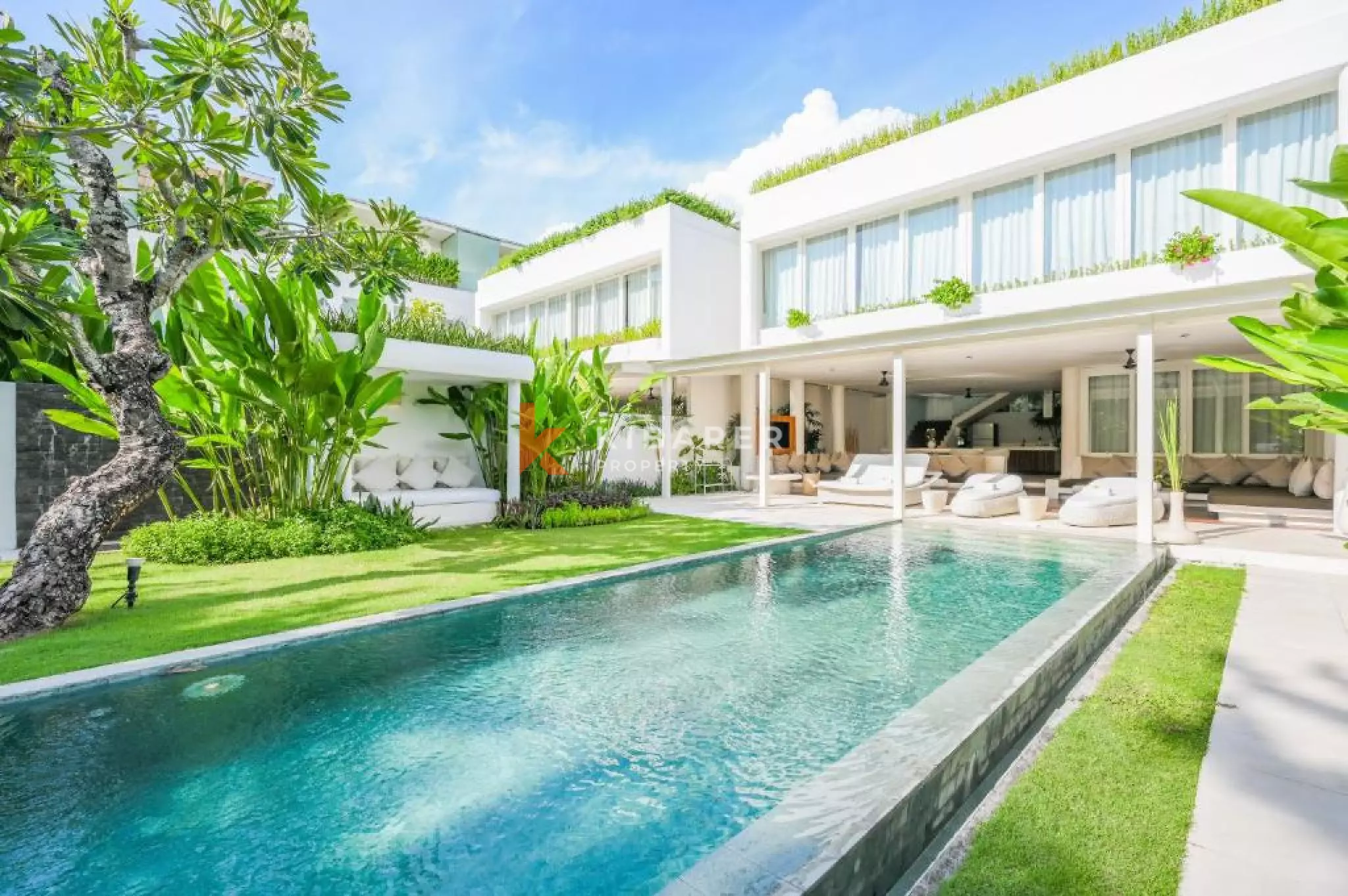 3BR Villa for for Rent in Batu Belig, Bali — $6,618