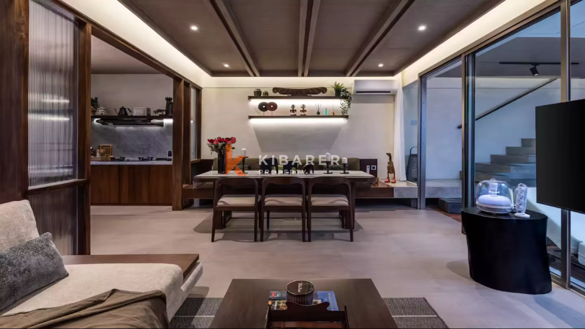 Elegant Three-Bedroom Japandi–Balinese Villa in Ungasan