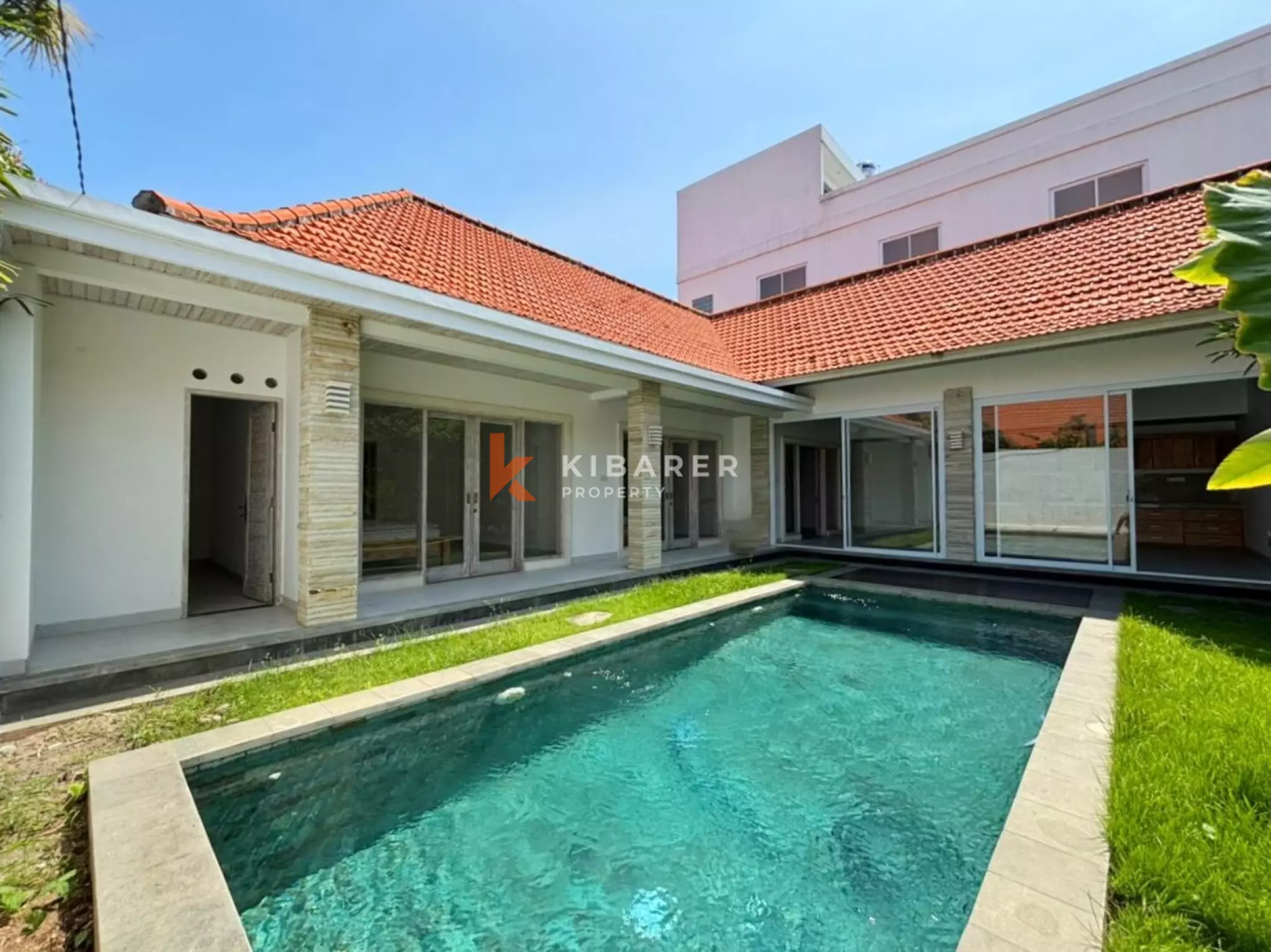 Hidden Gem Three Bedroom Semi-Furnished Villa in Canggu Area — image 1