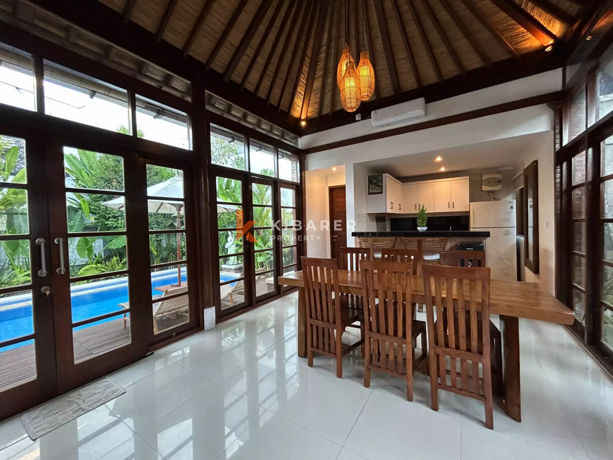 Comfortable Three-Bedroom Villa with Enclosed Living and Private Pool in Canggu — image 6