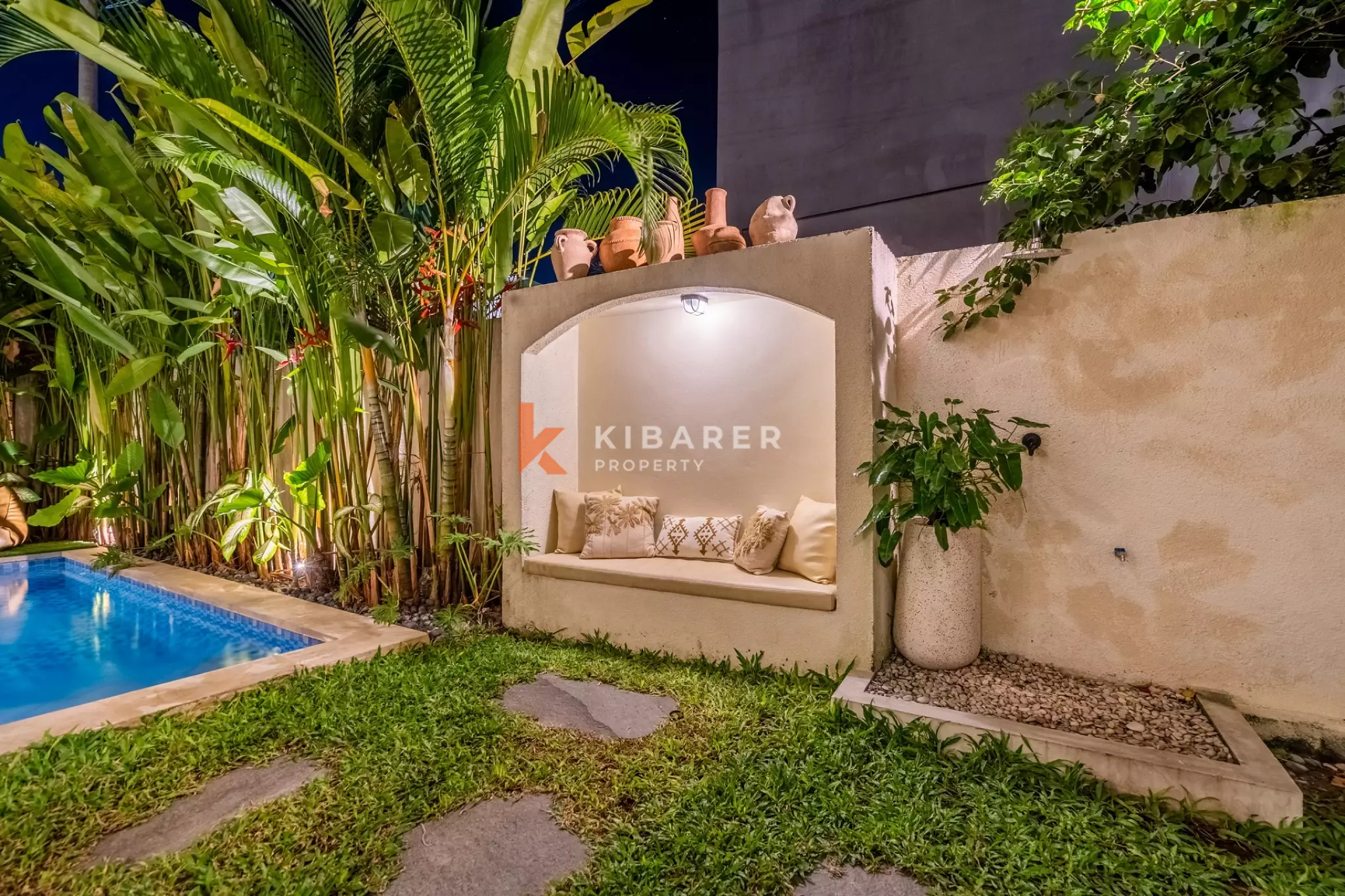 Boho-Chic Style Villa with Four Bedrooms and Enclosed Living Room, Just Steps from Echo Beach, Canggu — image 10