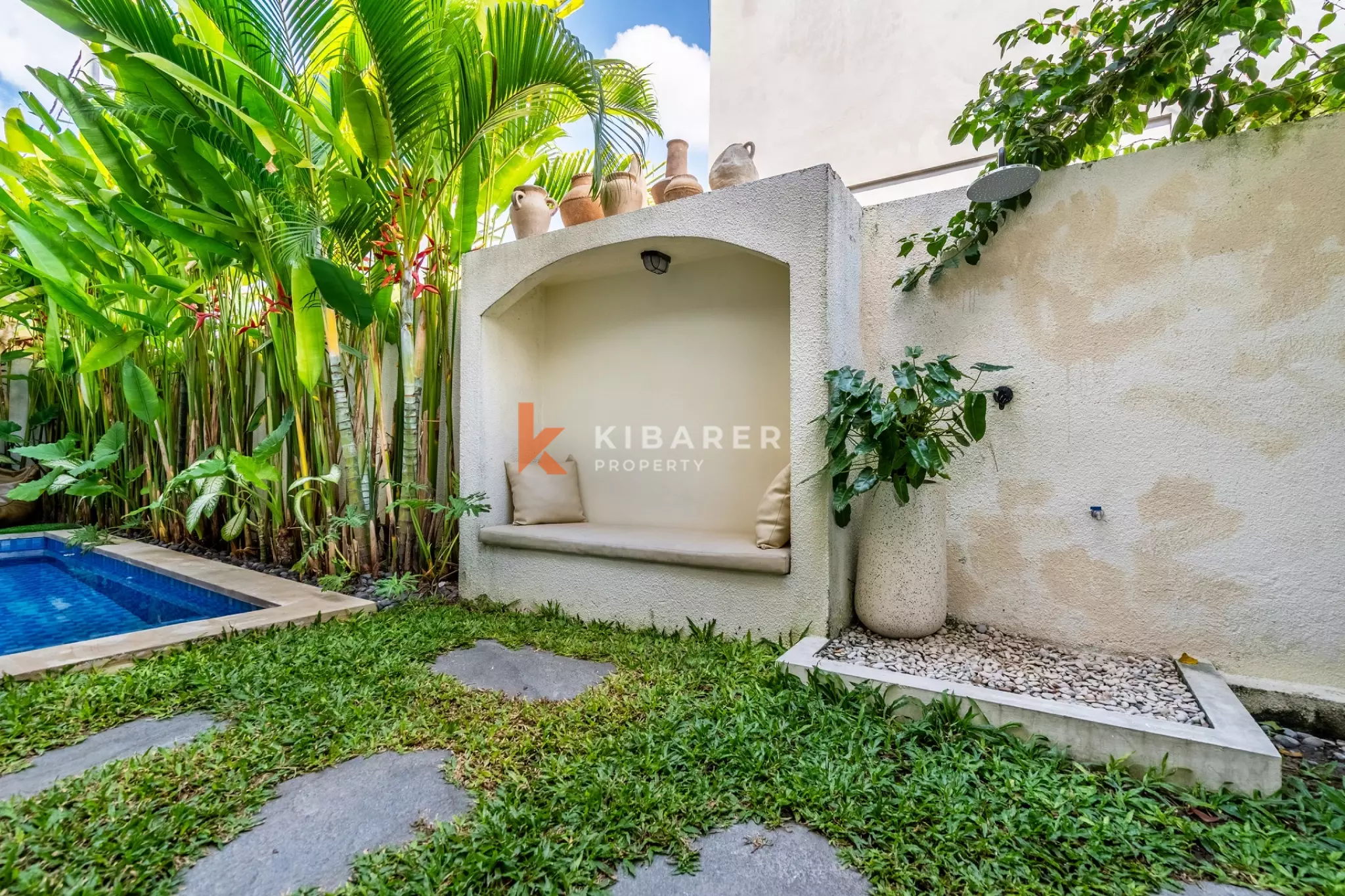 Boho-Chic Style Villa with Four Bedrooms and Enclosed Living Room, Just Steps from Echo Beach, Canggu — image 11