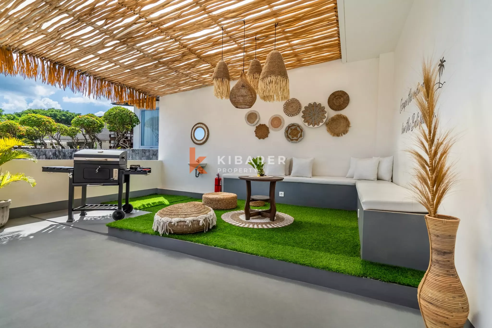 Boho-Chic Style Villa with Four Bedrooms and Enclosed Living Room, Just Steps from Echo Beach, Canggu — image 15
