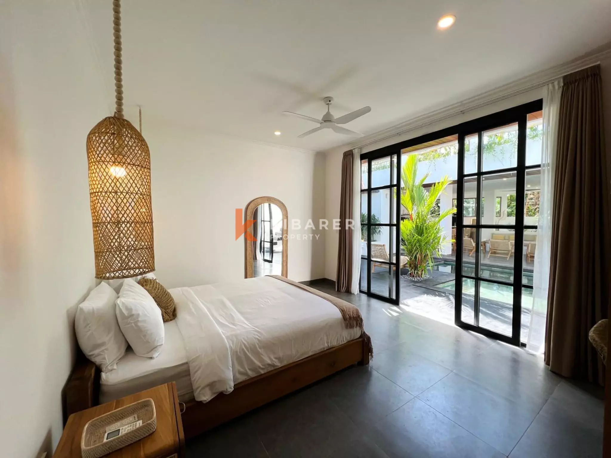 Three-Bedroom Tropical Modern Style Villa with Open Living Room & Rooftop Terrace in Tumbak Bayuh — image 14