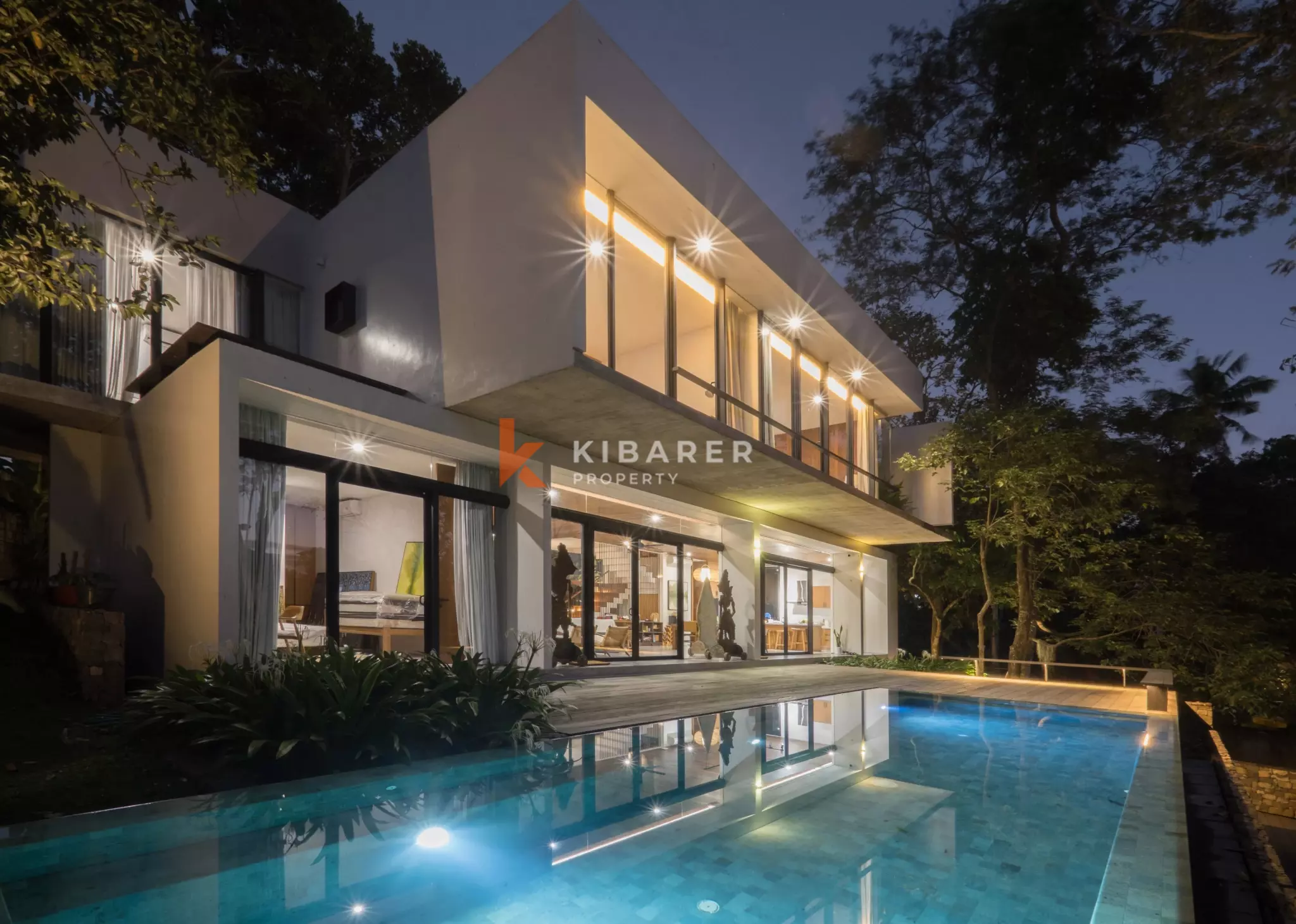 Modern Tropical Four-Bedroom Villa in Tabanan with Peaceful Valley Views — image 4