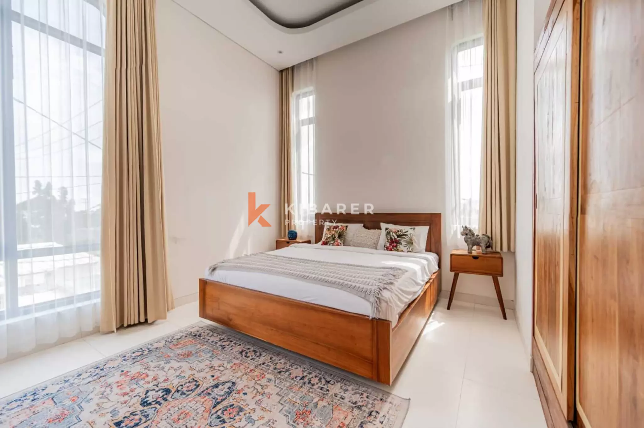 Two Bedroom Villa in Canggu with Enclosed Living and Ricefield View — image 17