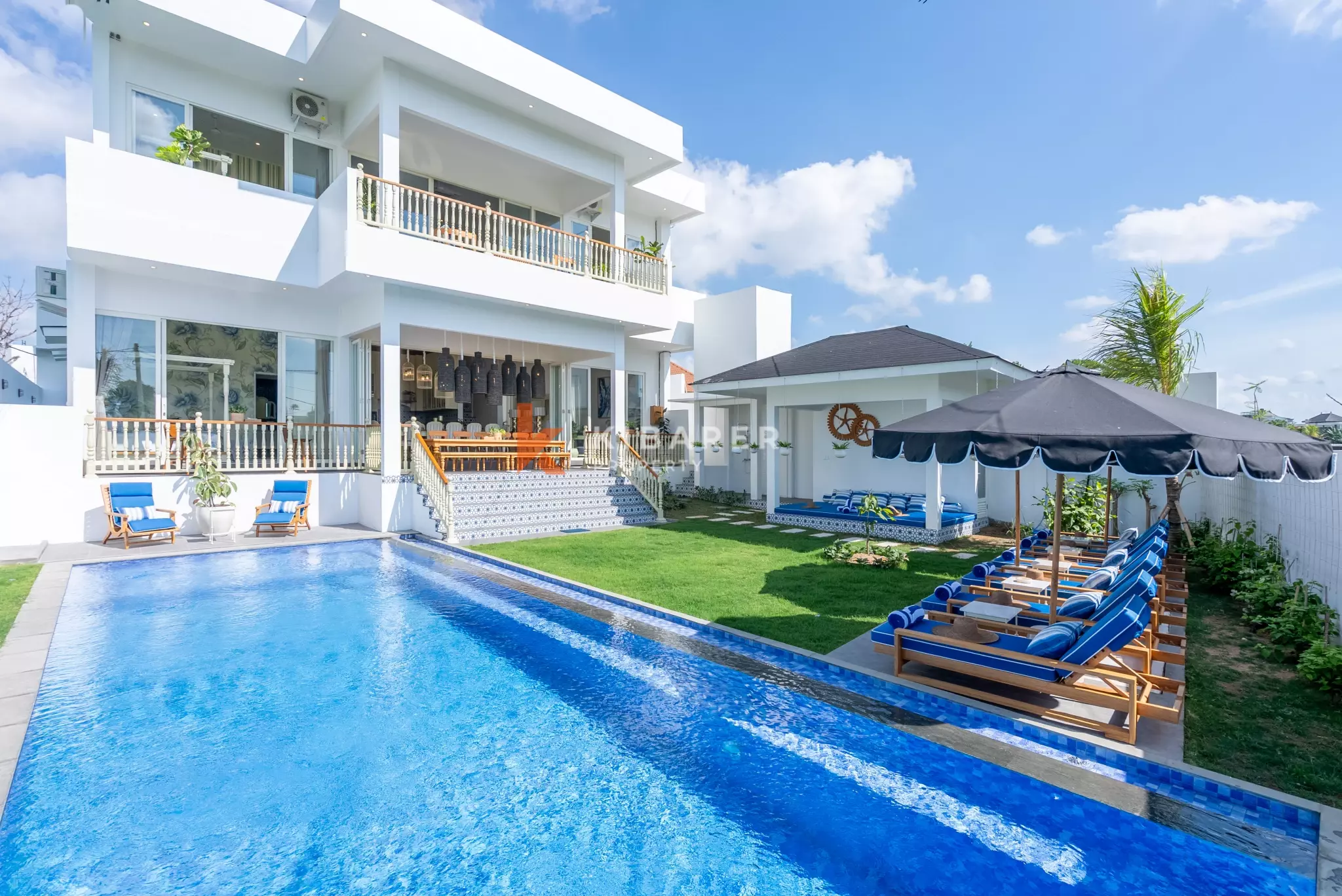 Impressive Six-Bedroom Luxury Villa with Spacious Living Room by the Pool in Canggu — image 5