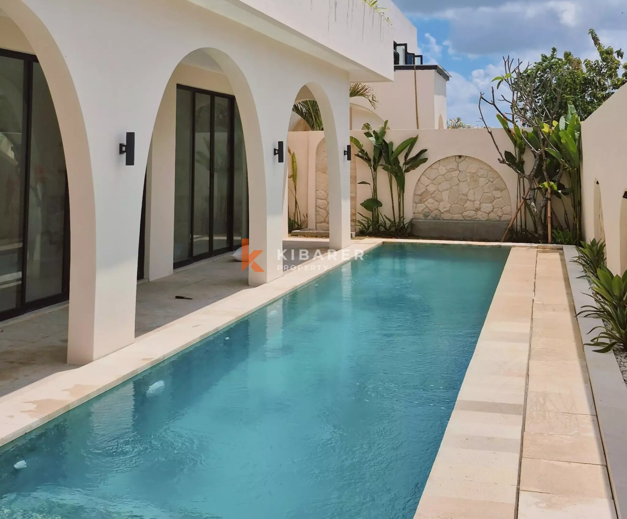 New Mediterranean Style Four-Bedroom Villa with Private Pool in Seminyak
