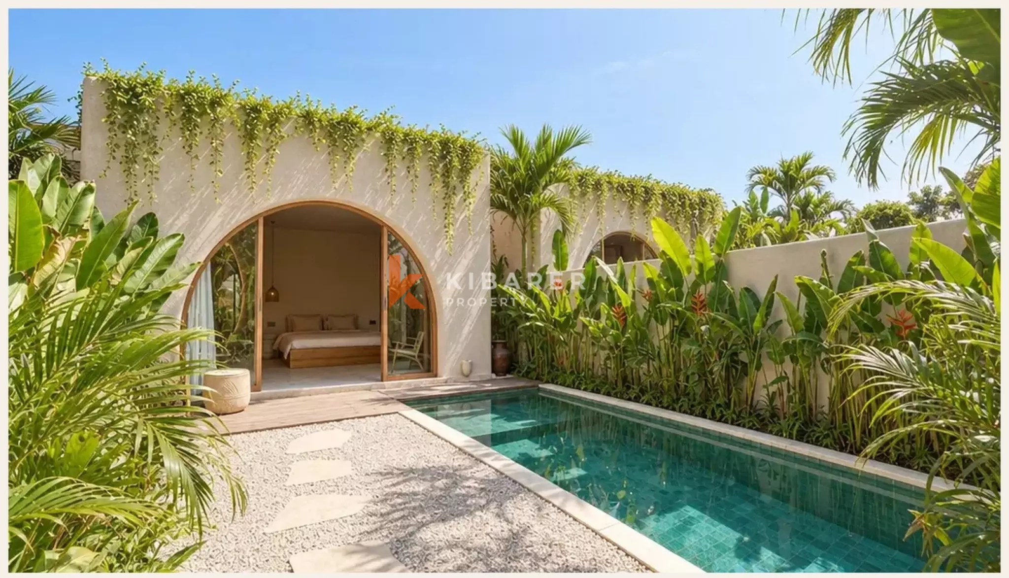 Tropical Style One-Bedroom Pool Villa with Elegant Design in Uluwatu