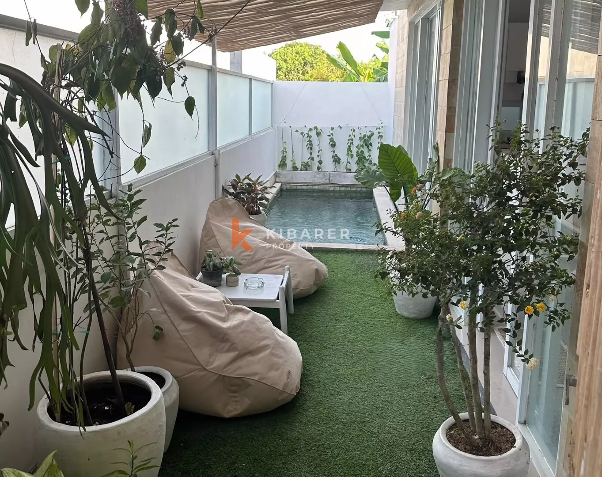 Tropical Two-Bedroom Villa in Berawa Area
