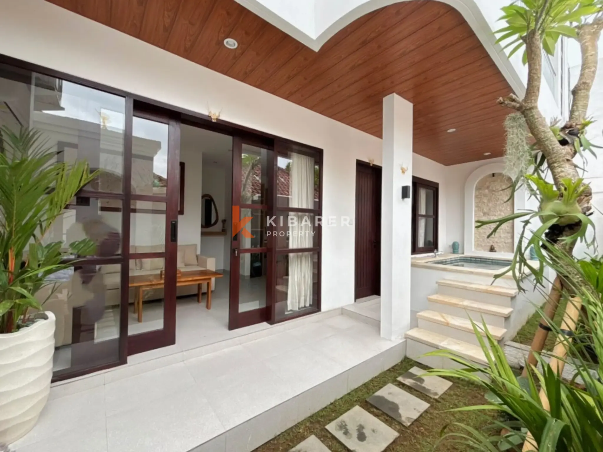 Two-Bedroom Beachfront Villa for Living or Investment in Seseh