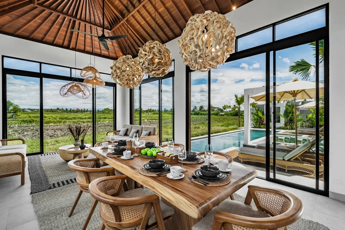 3 BR Rice-Field Designer Villa Ubud — 3BR Villa Rental in Ubud — image 8