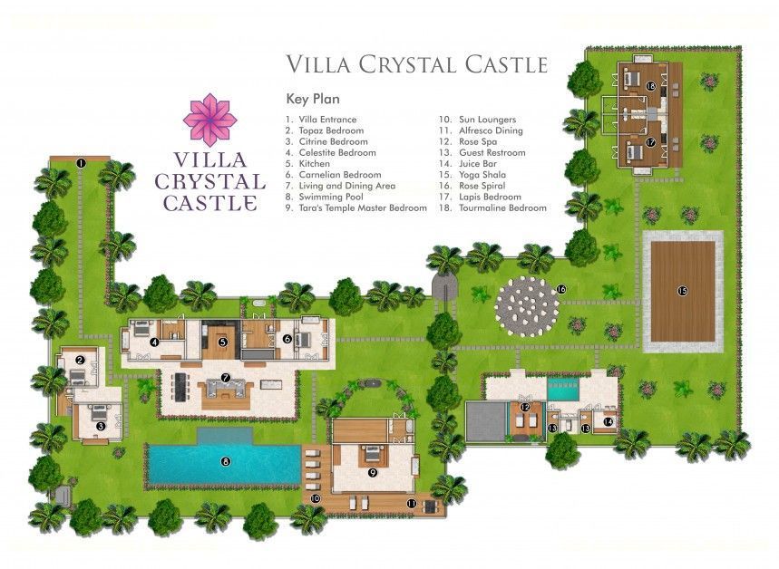 Villa Crystal Castle Ubud — image 6