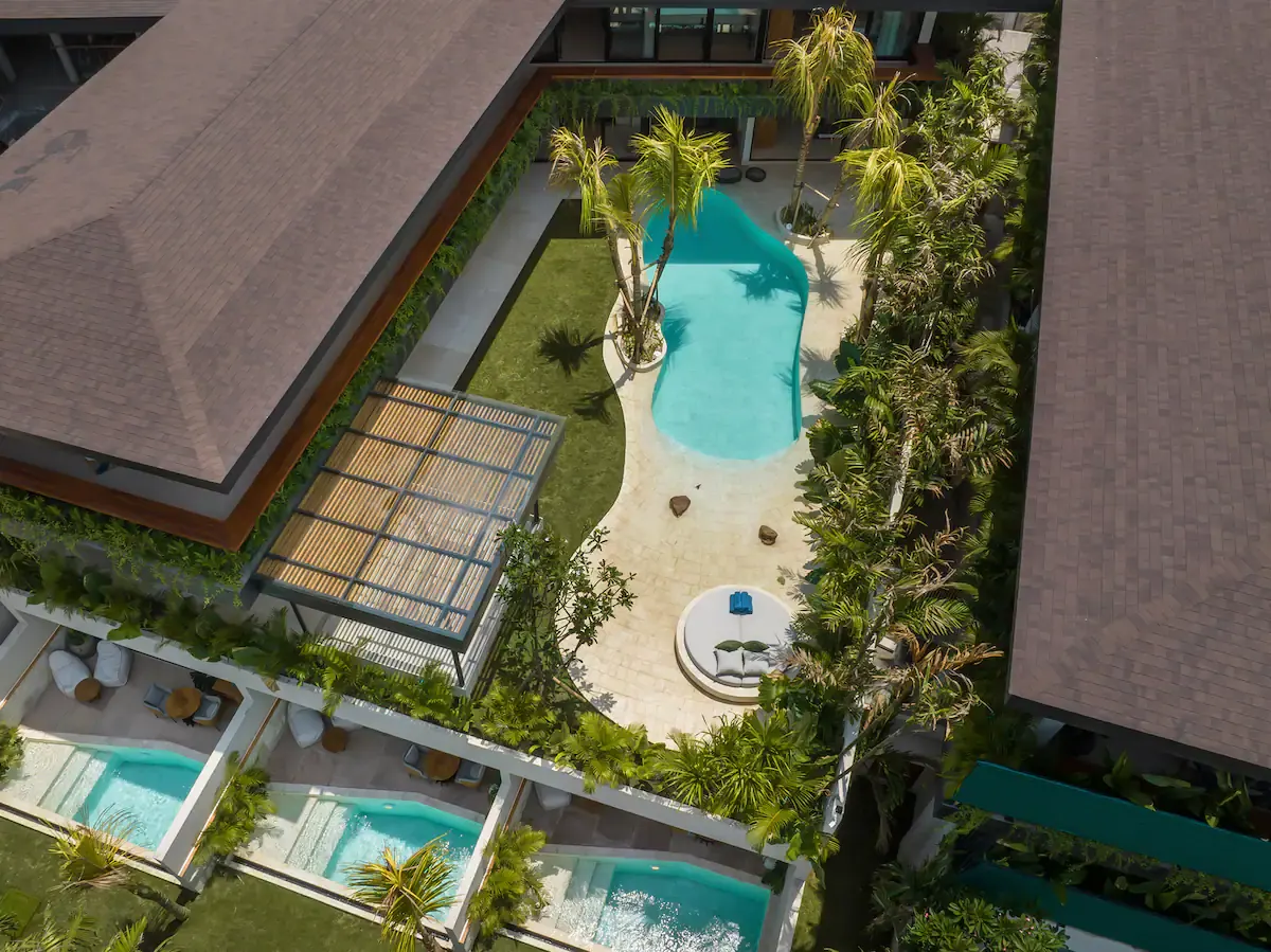 8 BR Tropical-Modern Cinema Estate Canggu — 8BR Estate Rental in Canggu — image 2