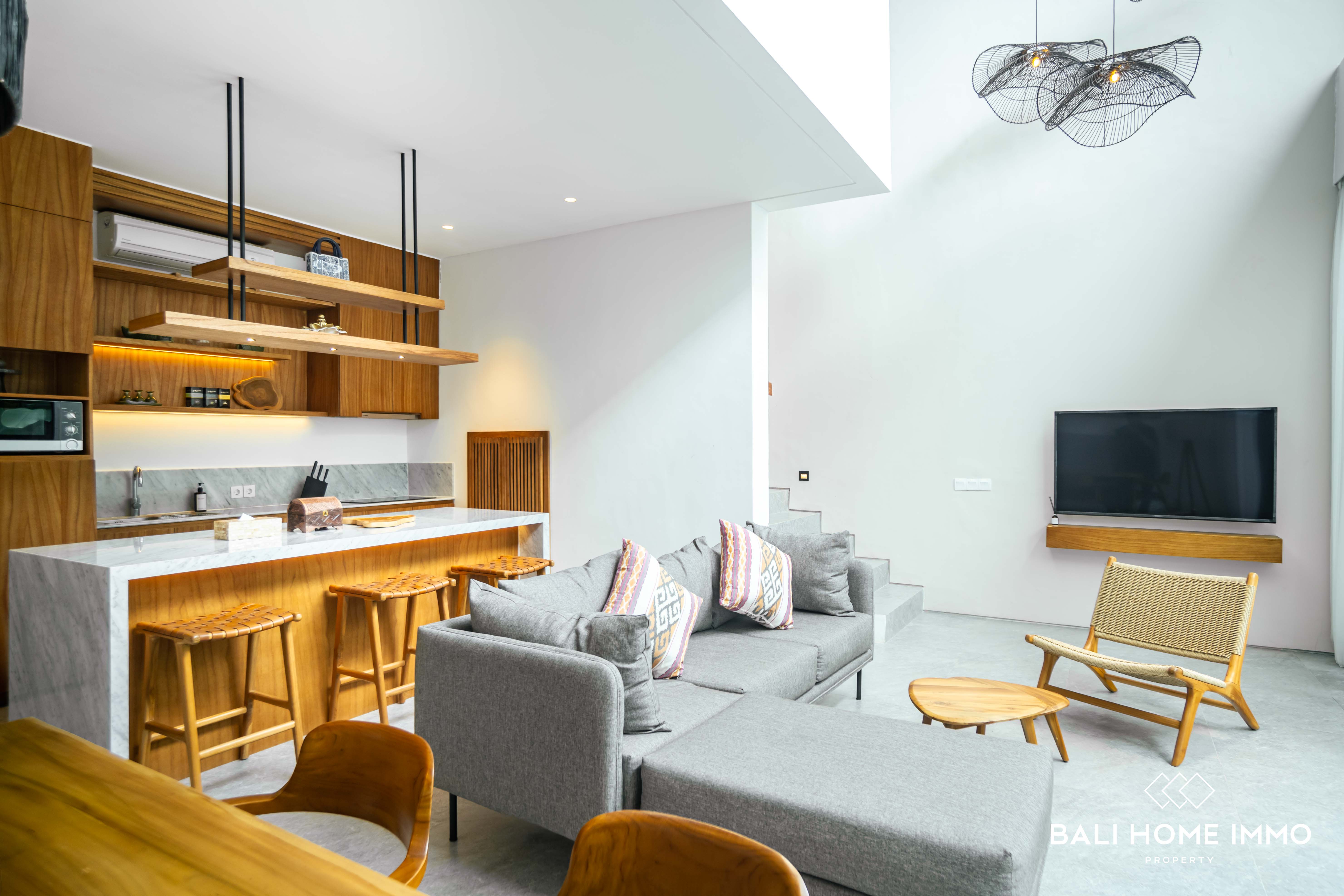 3 Bedroom Brand New Villa in a complex for yearly rental in Pererenan Bali — image 3