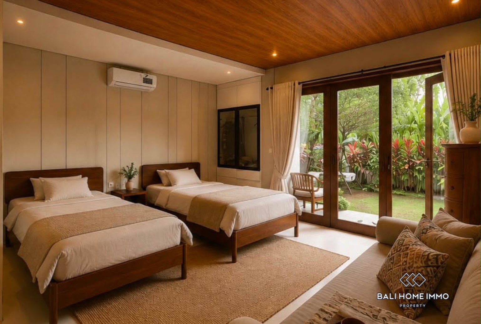 3 Bedroom Family Villa with ricefield view for rent in Mas, Ubud — image 8