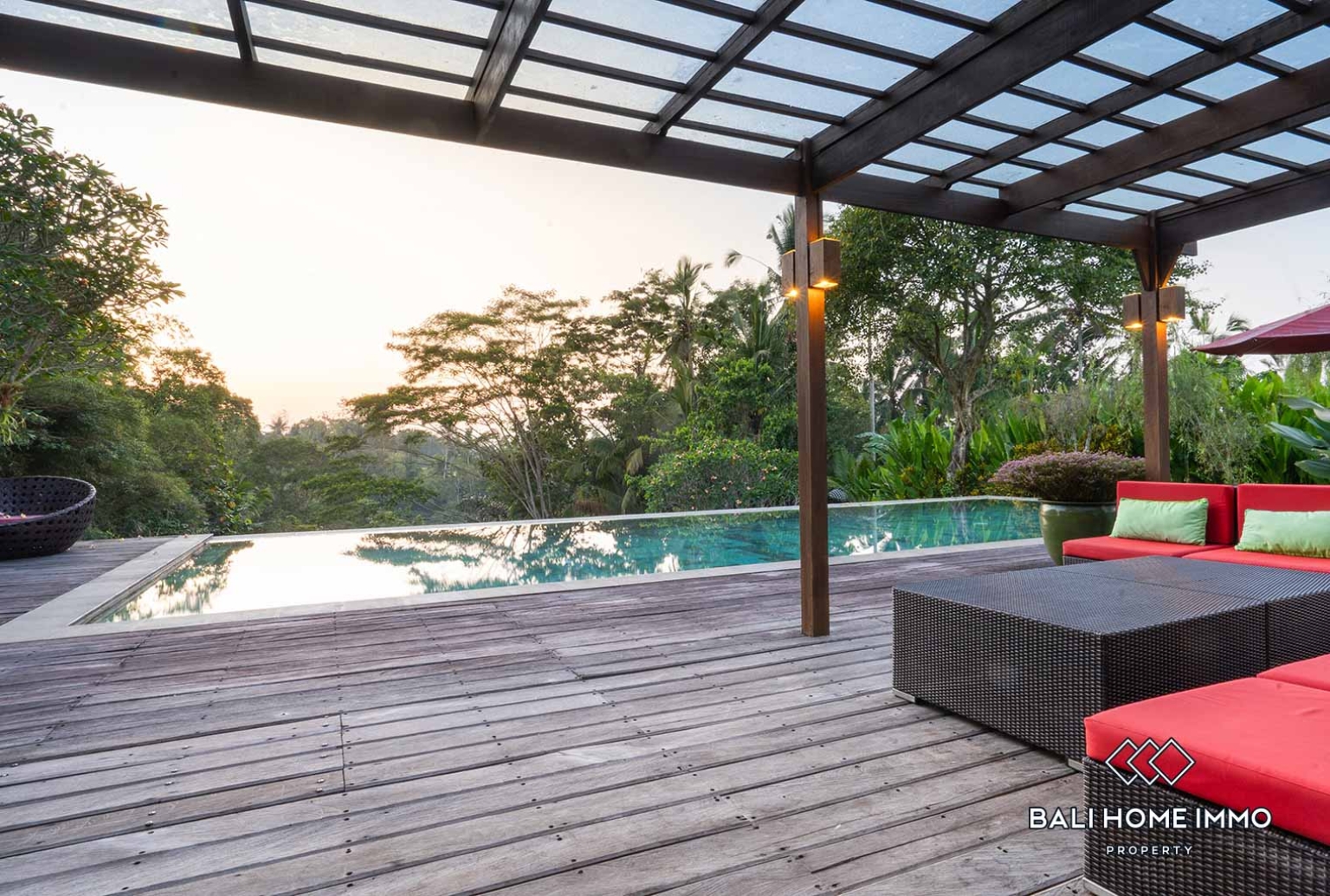 3 Bedroom Ricefield View Villa for Rent in Ubud — image 2