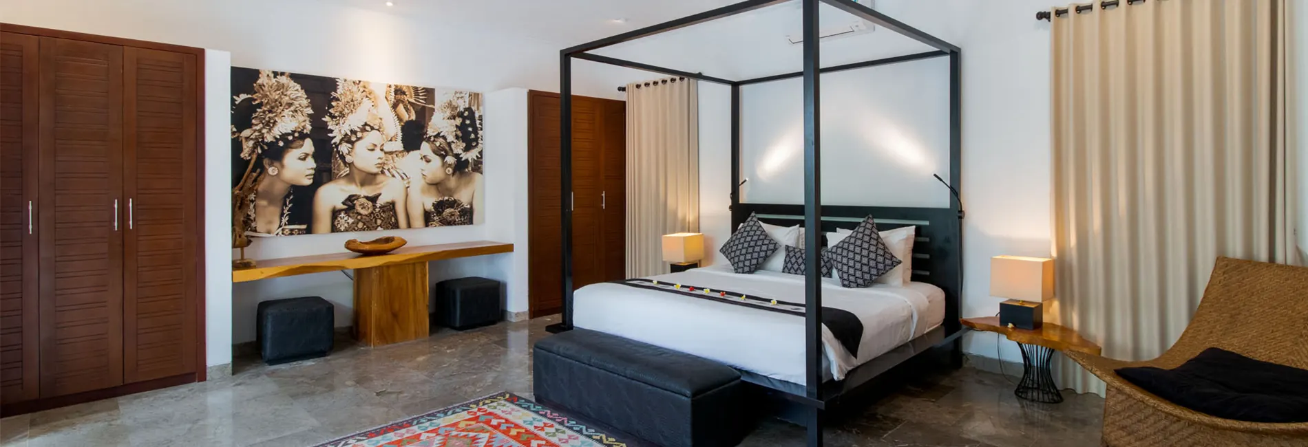 4 BR Tropical Garden Pool Villa Seminyak — 4BR Villa Rental in Seminyak — image 10
