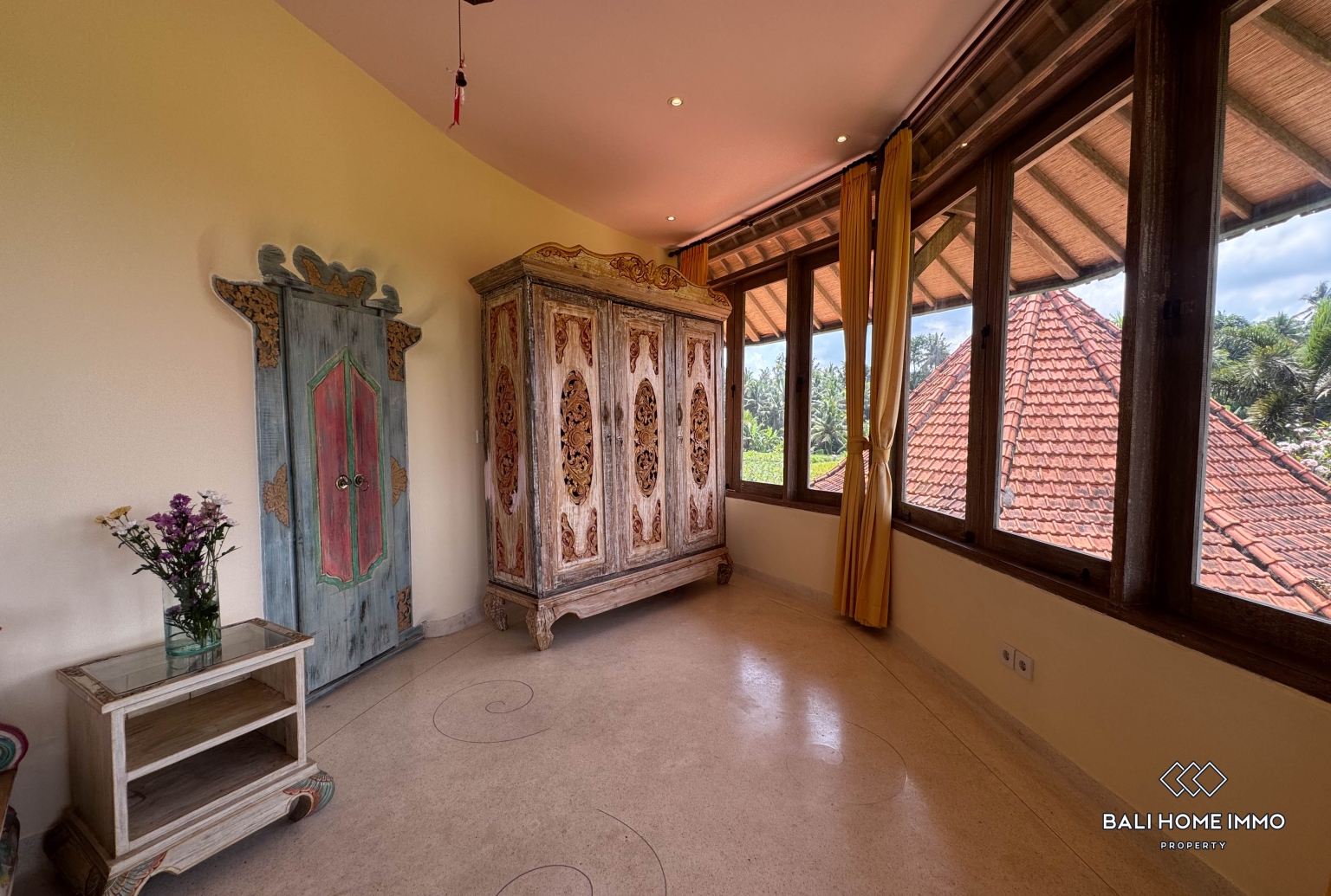 4 bedroom family villa with ricefield view for rent in Ubud — image 6