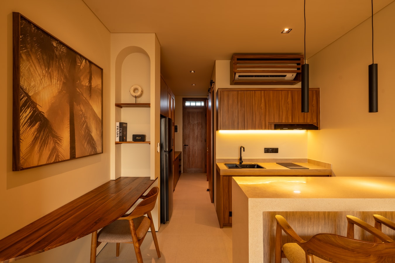 Luxury 1BR Canggu | Rice Field View Balcony & Pool - Canggu, Bali — image 9