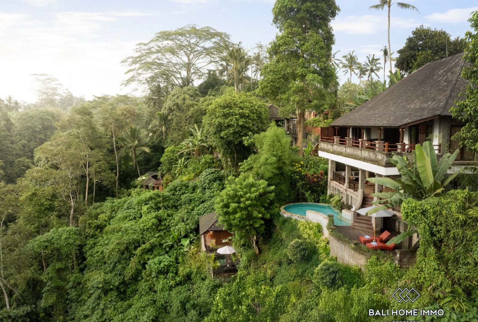5 bedroom Jungle View Villa For Rent in Ubud