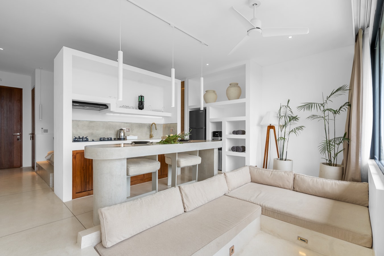 Modern 1BR Pererenan Apart | near Gyms & Beaches in Canggu, Bali — image 3