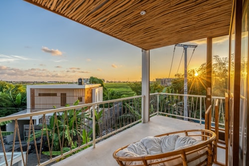 1BR Balkon Sunset Canggu Apart | Dekat Kafe - Canggu, Bali — image 18