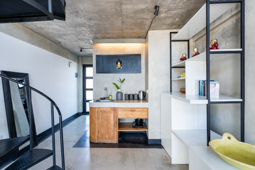 Loft 1K Futuristik dekat Pantai Double Six & Kafe - Seminyak, Bali — image 4