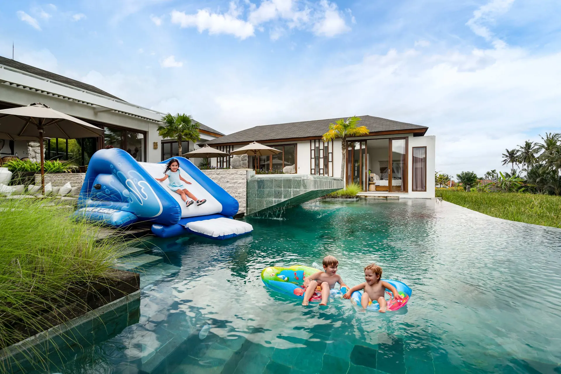 6 BR Rice-Field Pool Villa Ubud — 6BR Villa Rental in Ubud — image 14