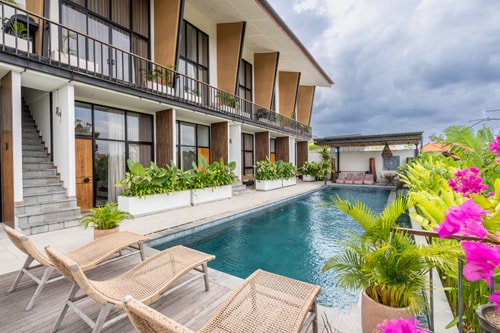 Luxe 1BR Canggu | Infinity Pool, Best Location - Canggu, Bali — image 1