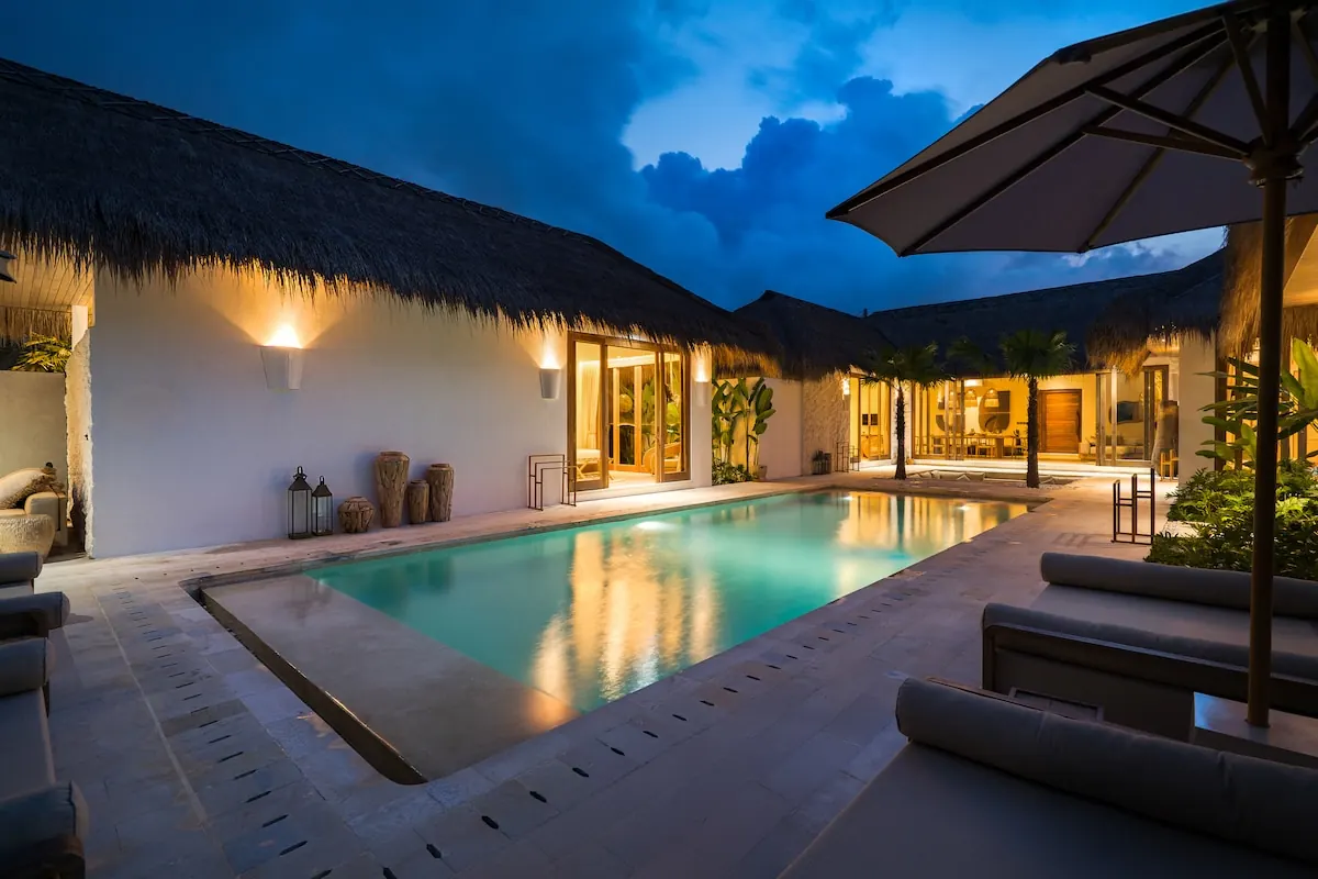 4 BR Thatched Courtyard Villa Ubud — 4BR Villa Rental in Ubud