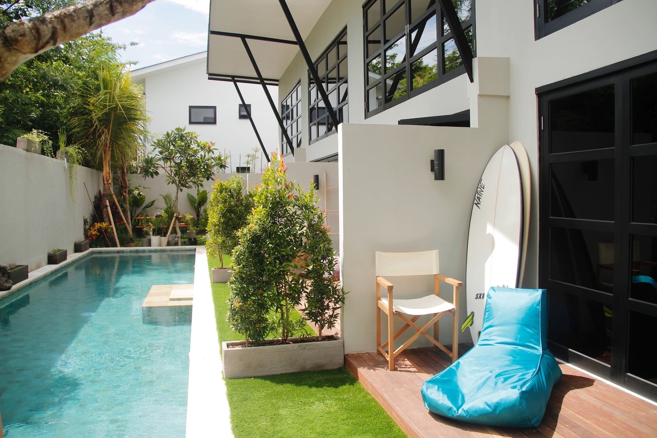1BR Berawa Loft | Pool & Sundeck BBQ, Near Beach in Canggu, Bali — image 19