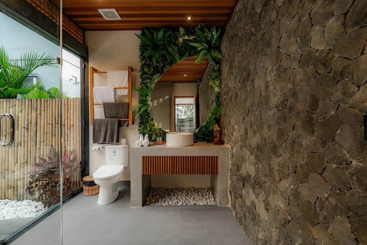 5 BR Rice-Field Infinity-Pool Villa Ubud — 5BR Villa Rental in Ubud — image 18