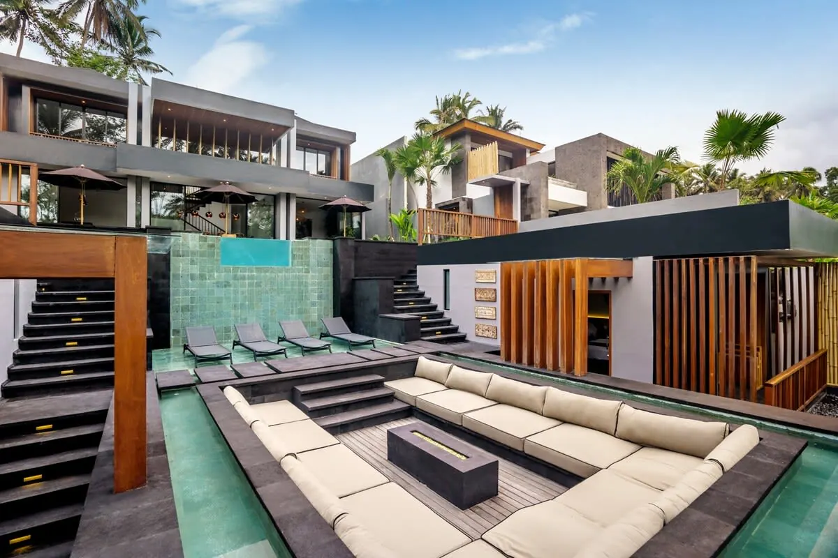 6 BR Jungle-View Tropical-Modern Villa Ubud — 6BR Villa Rental in Ubud — image 14