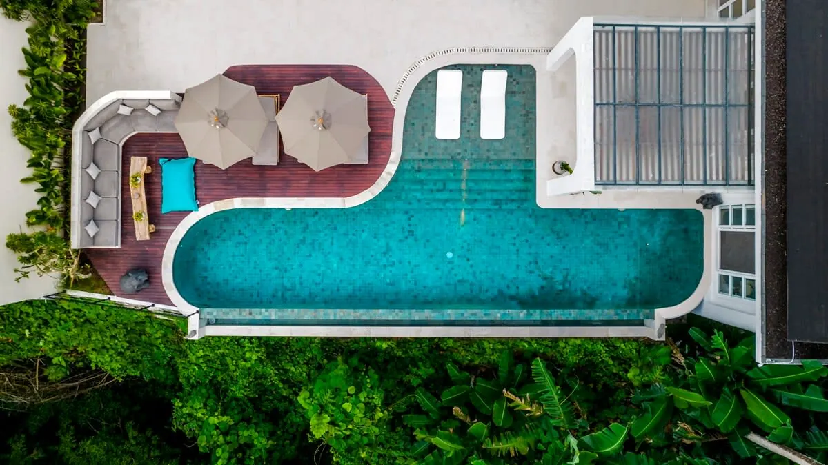 3 BR White Tropical Garden Villa Ubud — 3BR Villa Rental in Ubud — image 5